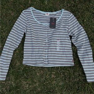 Levi's Striped Button-Up Long sleeve